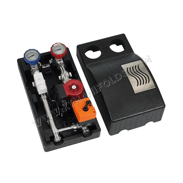 Underfloor Heating Manifold Adjustment